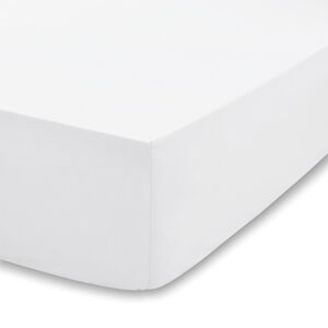 Bílé napínací prostěradlo 150x200 cm – Bianca