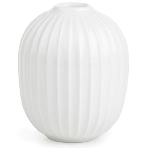 Bílý porcelánový svícen Kähler Design Hammershoi, výška 10 cm
