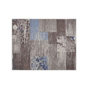 Modrý koberec Muriel Sento, 100 x 125 cm