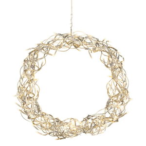 Světelná LED dekorace Star Trading Curly, ⌀ 30 cm