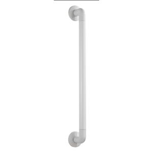 Bílé bezpečnostní držadlo do sprchy pro seniory Wenko Secura, délka 64,5 cm