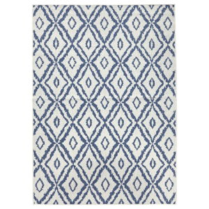 Modro-bílý venkovní koberec Bougari Rio, 160 x 230 cm