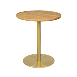 Odkládací stolek s deskou z dubového dřeva Askala Softy