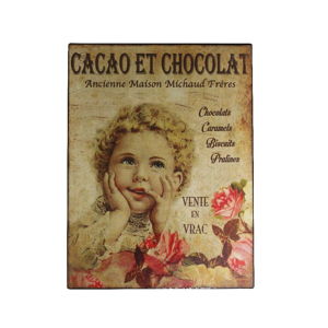Nástěnná dekorace Antic Line Cacao Chocolat