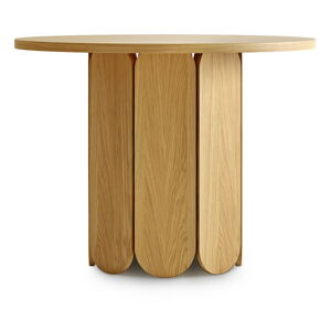 Jídelní stůl v dubovém dekoru Woodman Soft, ø 98 cm