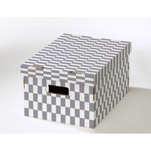Krabice s víkem z vlnité lepenky Compactor Lenny, 40 x 31 x 21 cm