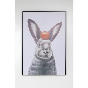 Obraz v rámu Kare Design Apple on A Bunny, 80 x 120 cm