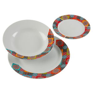18dílná sada porcelánových talířů Versa Topkapi