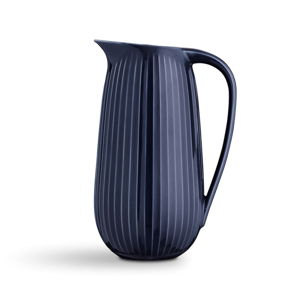 Tmavě modrý porcelánový džbán Kähler Design Hammershoi, 1,25 l