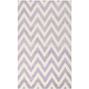 Vlněný koberec Safavieh Stella Light Purple, 152 x 91 cm