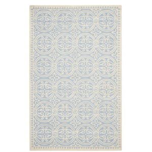 Vlněný koberec Marina Blue, 121x182 cm