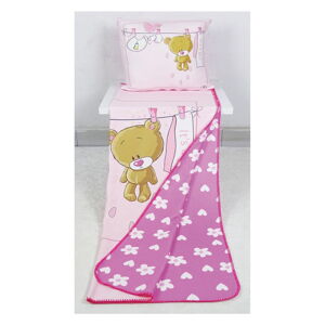 Růžová dětská deka 85x125 cm – OYO kids