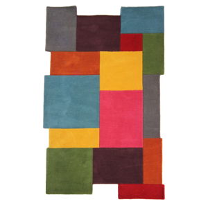 Vlněný koberec Flair Rugs Illusion Collage, 150 x 240 cm
