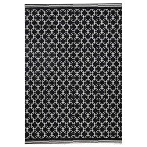 Černý koberec Hanse Home Chain, 140 x 200 cm