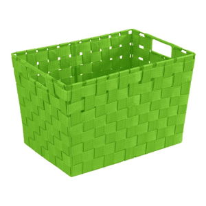 Zelený košík Wenko Adria, 25,5 x 35 cm