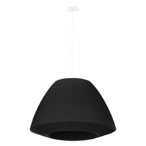 Černé závěsné svítidlo se skleněným stínidlem ø 60 cm Soprano - Nice Lamps