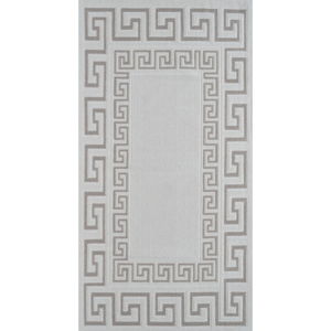 Odolný bavlněný koberec Vitaus Versace Beig, 60 x 90 cm