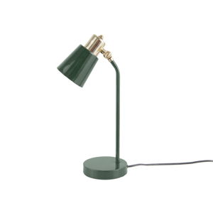 Tmavě zelená stolní lampa Leitmotiv Classic