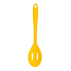 Žlutá silikonová děrovaná lžíce Premier Housewares Zing