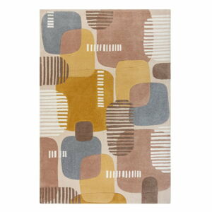 Šedo-žlutý koberec Flair Rugs Pop, 120 x 170 cm