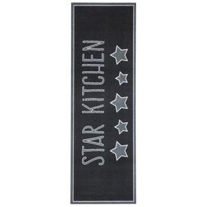 Černý běhoun Zala Living Star, 50 x 150 cm