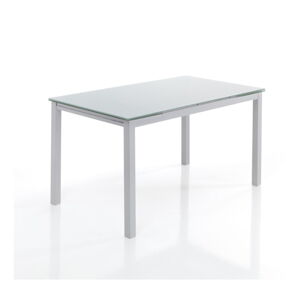 Rozkládací jídelní stůl se skleněnou deskou 80x140 cm New Daily – Tomasucci