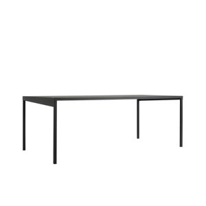 Černý kovový jídelní stůl Custom Form Obroos, 200 x 100 cm