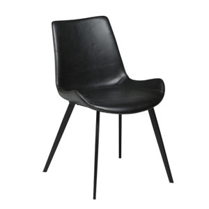 Černá jídelní židle z eko kůže DAN–FORM Denmark Hype