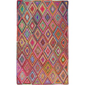 Bavlněný koberec Eco Rugs Whimsical Geo, 80 x 150 cm