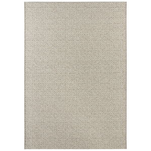 Béžovo-krémový koberec vhodný i na ven Elle Decor Bloom Croix, 80 x 150 cm
