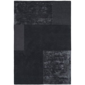 Antracitový koberec Asiatic Carpets Tate Tonal Textures, 160 x 230 cm