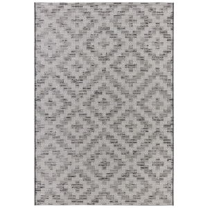 Krémovo-šedý koberec vhodný do exteriéru Elle Decor Curious Creil, 192 x 290 cm