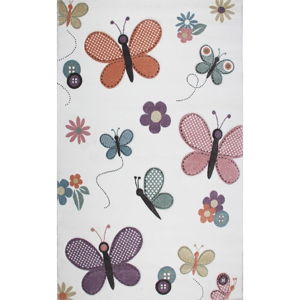 Dětský koberec Eco Rugs Butterfly, 160 x 230 cm