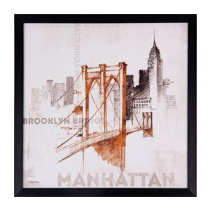Obraz sømcasa Manhattan, 40 x 40 cm