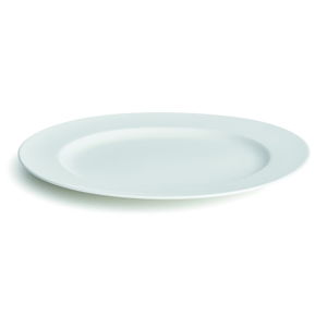 Bílý talíř z kostního porcelánu Kähler Design Kaolin, ⌀ 28 cm