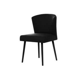 Černá židle s černými nohami My Pop Design Richter