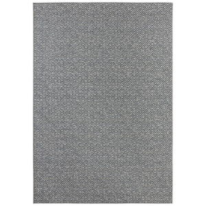 Modrý koberec vhodný i na ven Elle Decor Bloom Croix, 80 x 150 cm