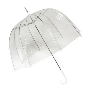 Transparentní holový deštník Ambiance Birdcage Cloche, ⌀ 77 cm