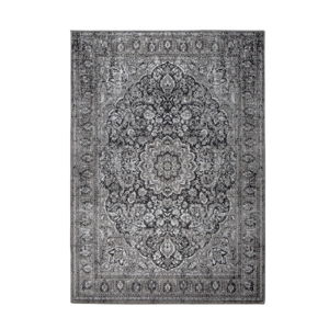 Černošedý koberec White Label Chi, 160 x 231 cm