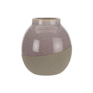 Kameninová váza A Simple Mess Skraa Cognac, ⌀ 18 cm