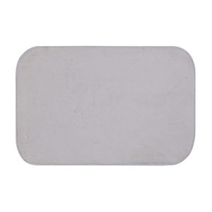 Bílá koupelnová předložka Confetti Bathmats Cotton Calypso, 60 x 90 cm