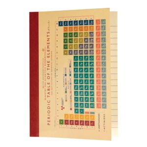 Zápisník formát A6 Periodic Table – Rex London