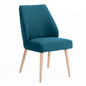 Modrá čalouněná židle Max Winzer Todd
