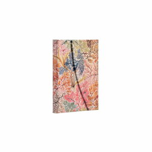 Linkovaný zápisník s tvrdou vazbou Paperblanks Anemone, 10 x 14 cm
