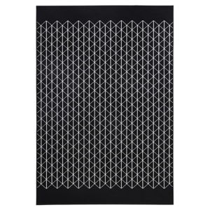 Černý koberec Hanse Home Twist, 140 x 200 cm
