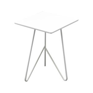 Bílý odkládací stolek Design Twist Padang