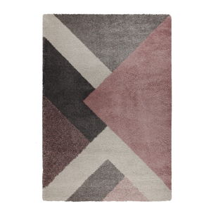 Růžový koberec Flair Rugs Zula, 80 x 150 cm