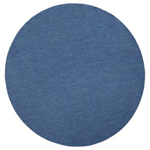 Modrý venkovní koberec Bougari Miami, ø 140 cm