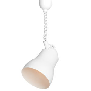 Bílé závěsné světlo Custom Form Globo