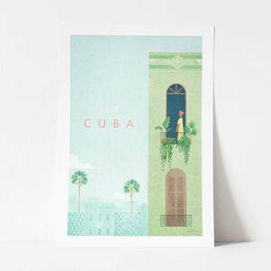 Plakát Travelposter Cuba, A2